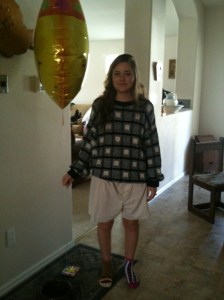 All my classy PJ's were in the wash.